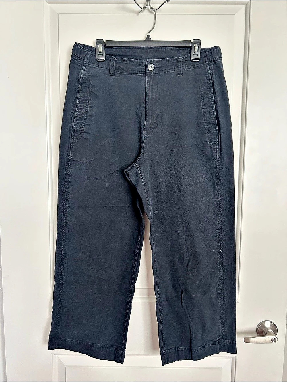 Old Navy Women's Cropped Wide Leg Pants Size 14